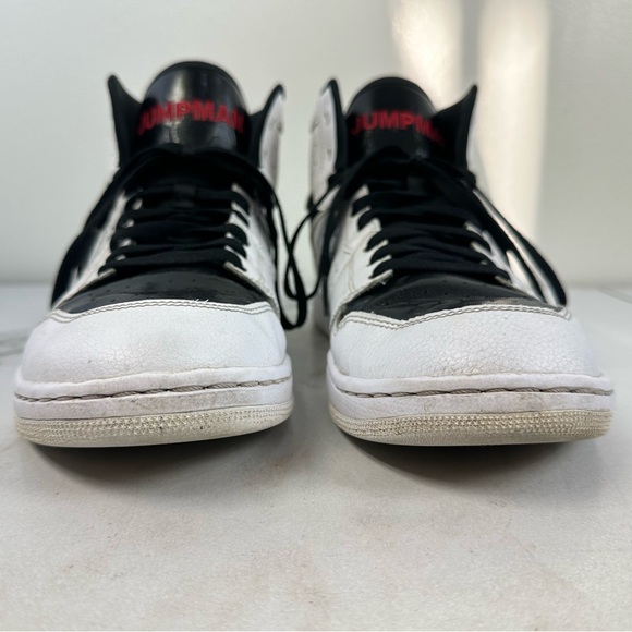 Nike Men's Air Jordan Access White Black Red Basketball Shoes Sneakers, 11 - Picture 5 of 14